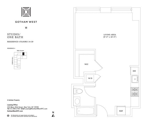 Floorplan - Gotham West