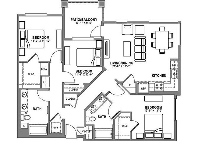 Floorplan - Baker Block
