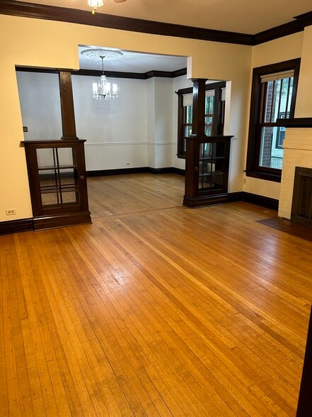 View from LR into Dining Room - 220 W Harris Ave