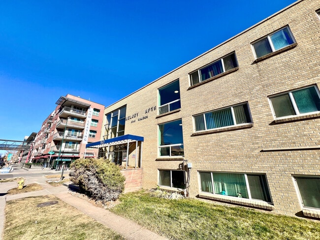 Experience modern urban living in a contemporary apartment setting, now leasing! - Melody Apartments