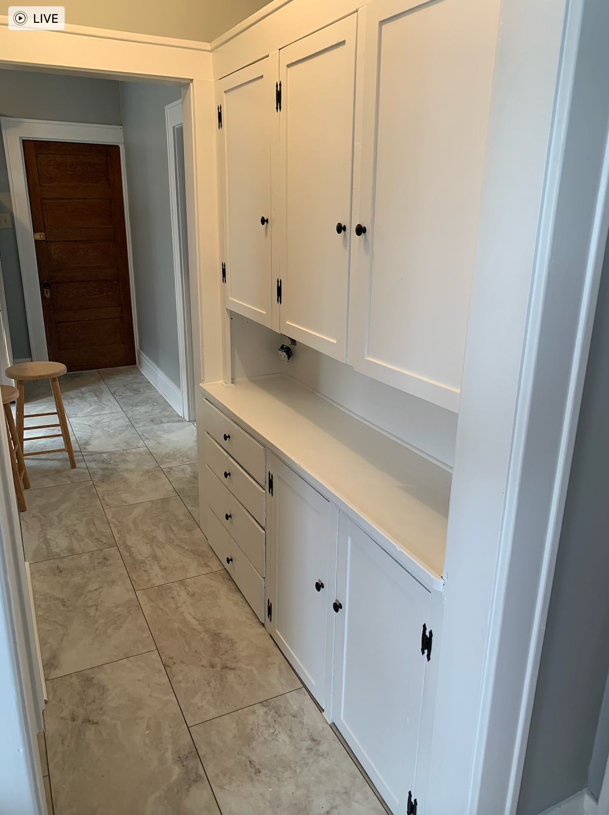 Hallway with built ins - 118 Forest Hill Dr