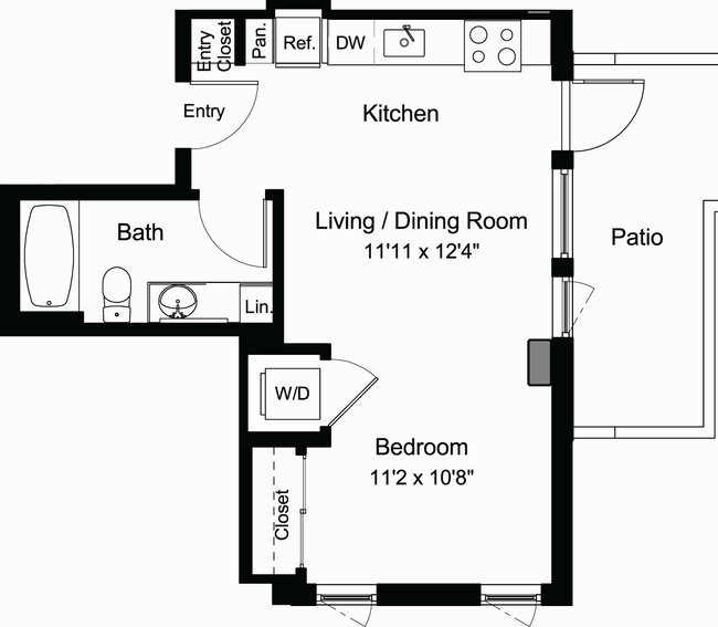 Floorplan - Chloe on Madison