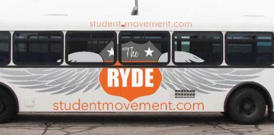 BYU Free Ryde Shuttle Stops Right out front - 915 N 500 W