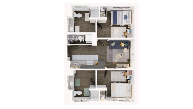 Midtown - 2 bed / 2 bath - Broadview at Vanderbilt