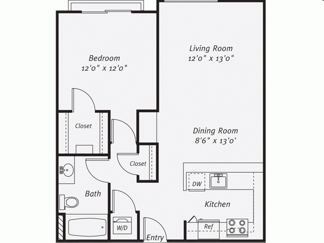 1BR/1BA - Wes on Western