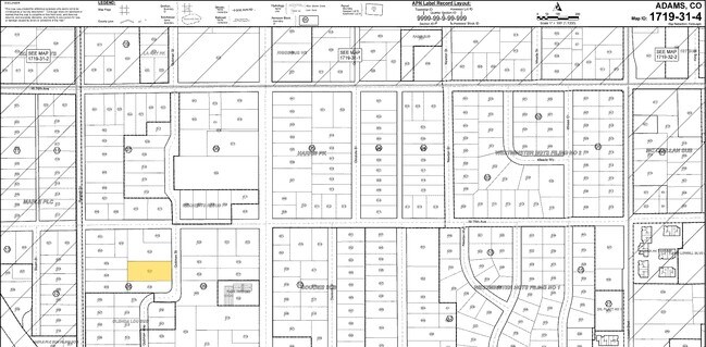 Plat Map - Verl-don Apartments