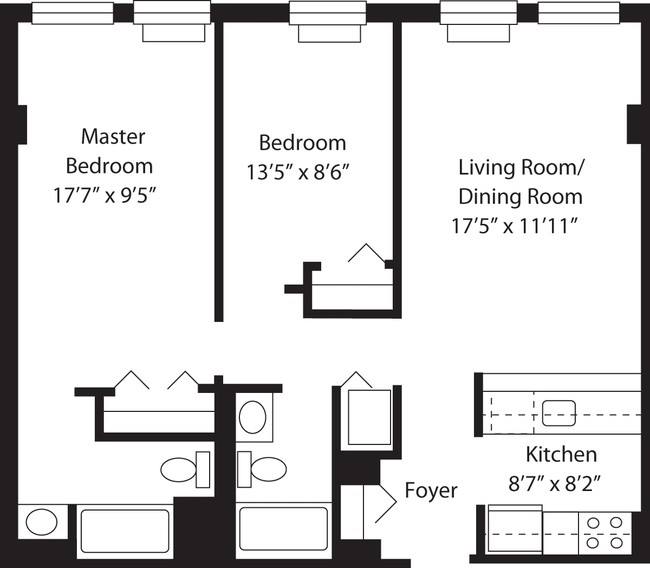 Floorplan - Portside Towers