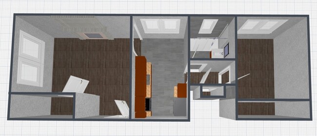 $1225 1 Bedroom - The Logan
