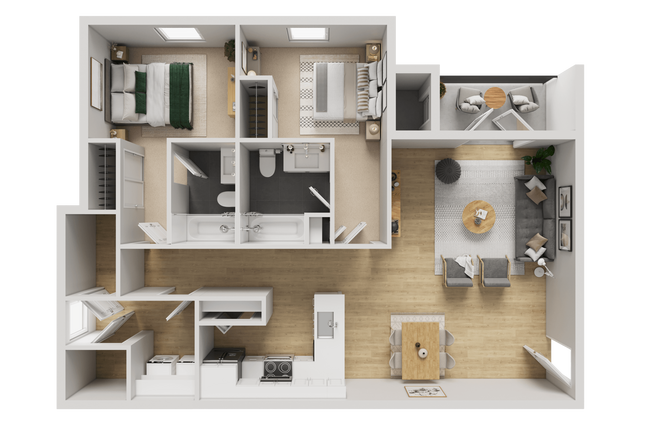 Floorplan - The Hub at Palmetto Pointe