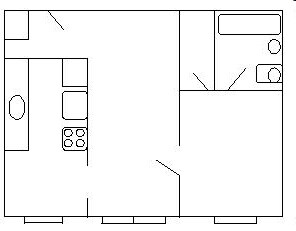 1BR/1BA - Chelan Apartments