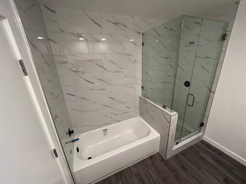 Brand new bathroom - 1330 N Sweetzer Ave