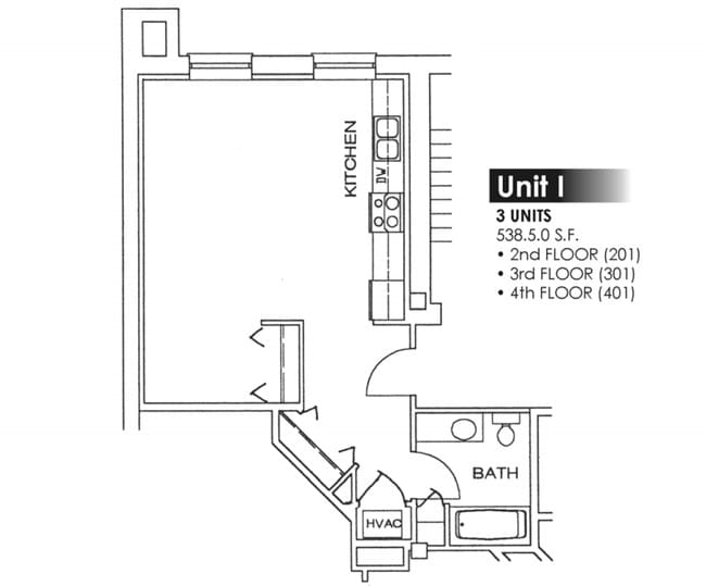 Studio - Goldman Lofts