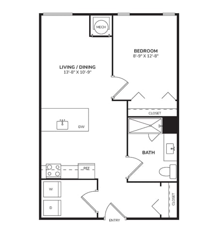 Floorplan - Windsor 3000 Huron