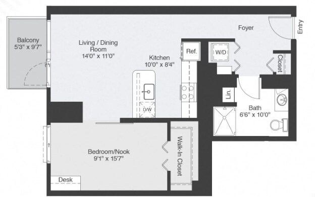 Floorplan - 1500 N Halsted St