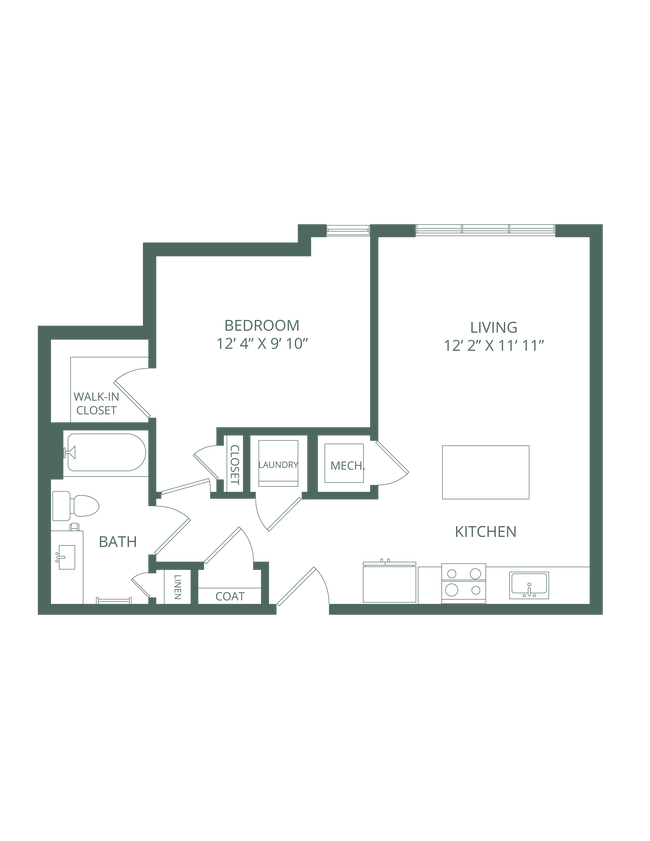 Floorplan - The Bellevue