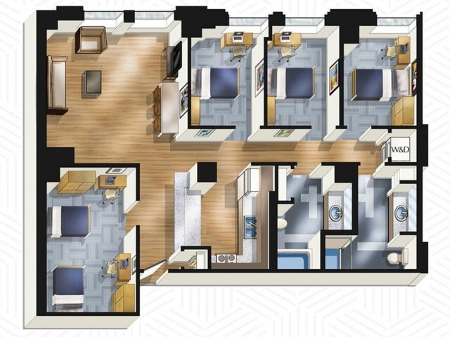 Floorplan - The Buckingham