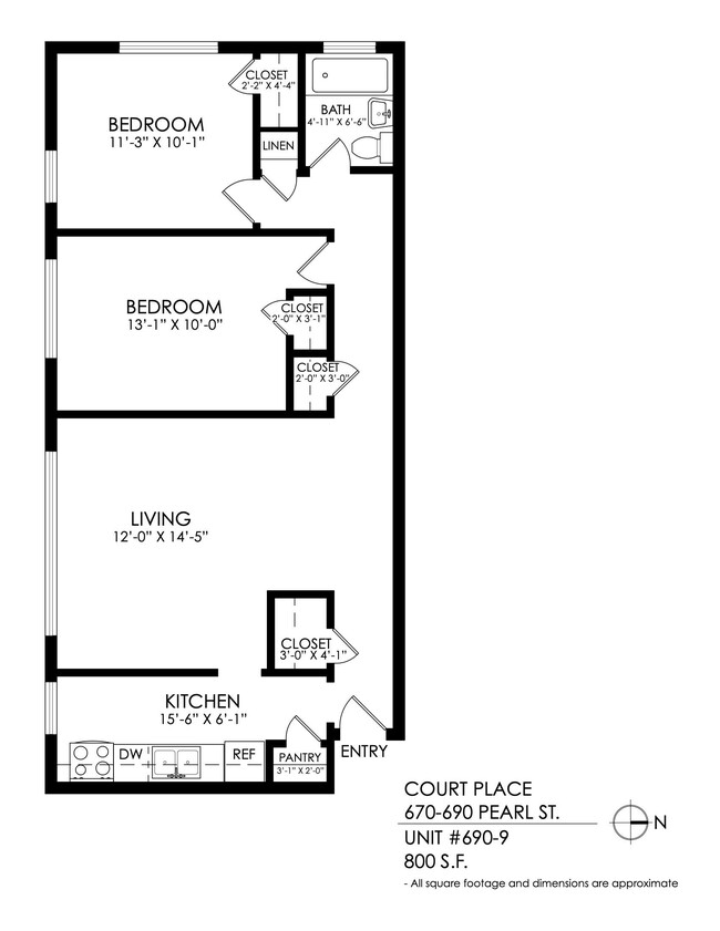 Floorplan - Court Place