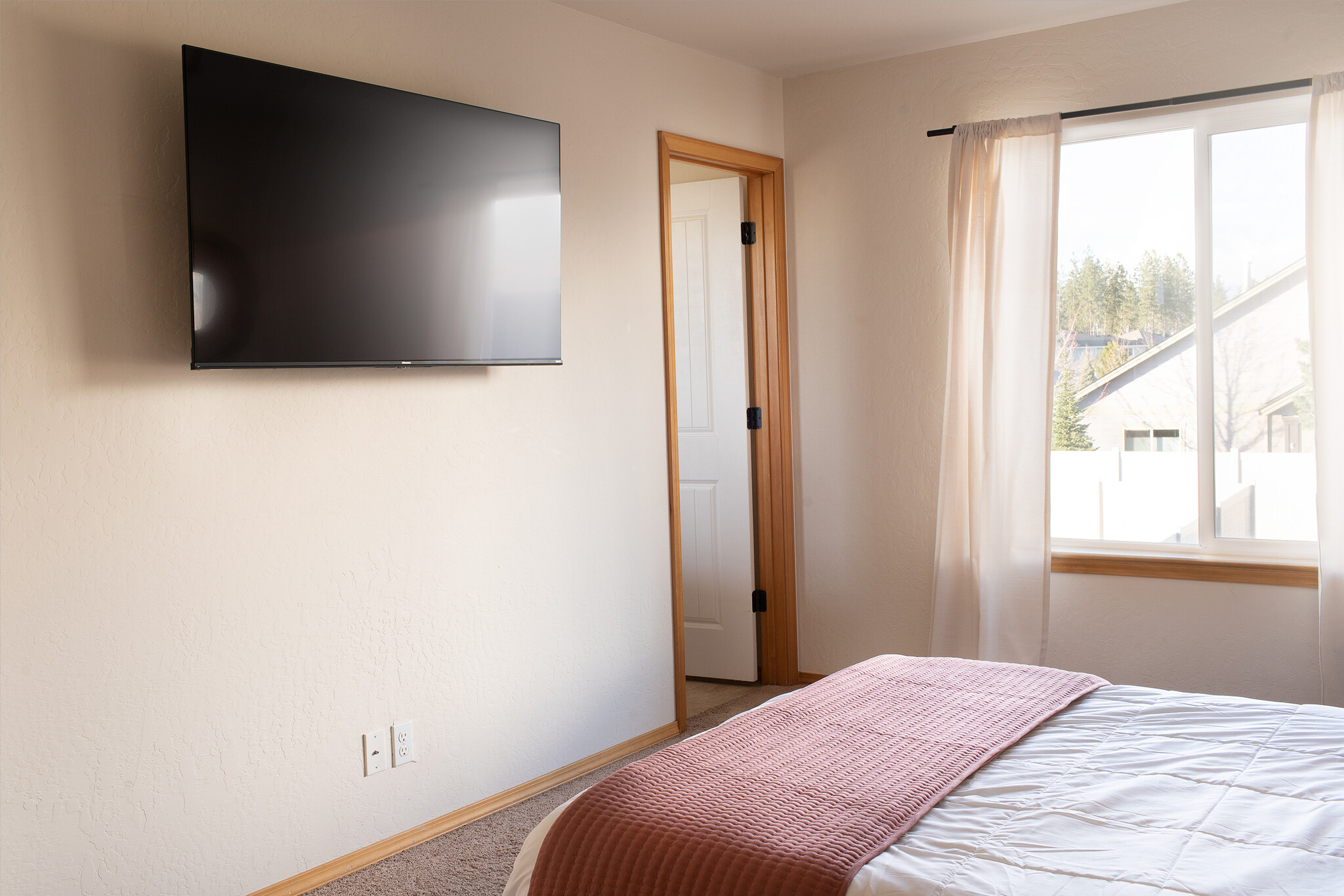 Main Bedroom - View of Canfield Mountain - 2805 W Dumont Dr