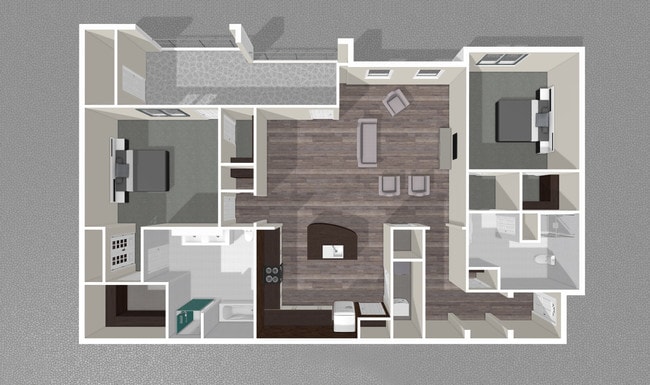 2 Bed/2 Bath - The District at Westborough