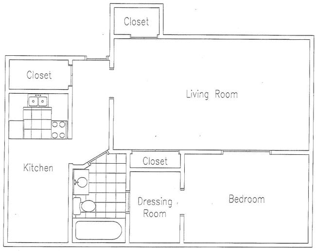 Floorplan - The Belmont Apartments