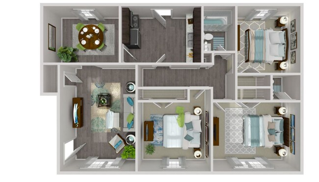 Floorplan - Flats at 235