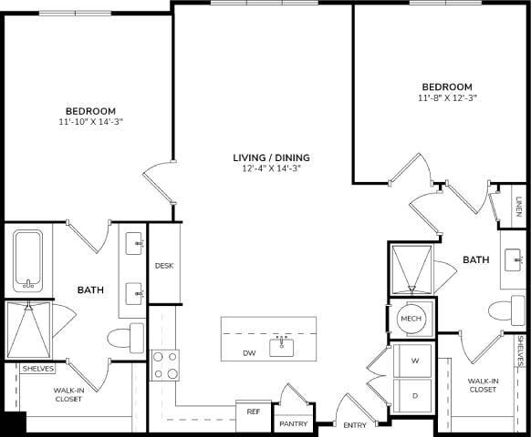 Floorplan - Windsor South Lamar