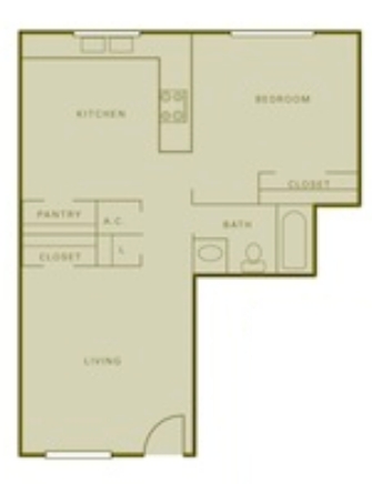 1BR/1BA - Sierra Ridge