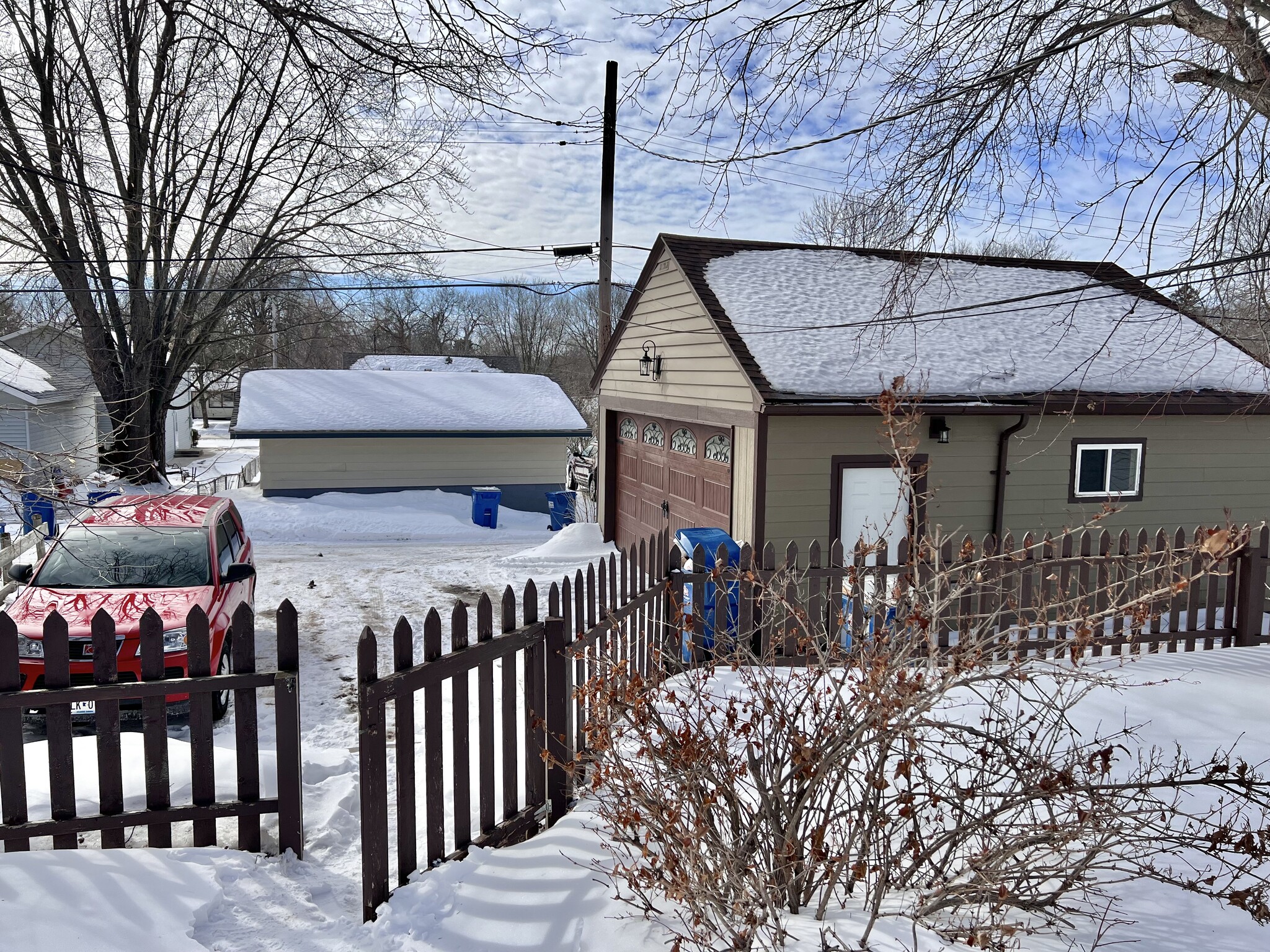 Room for 2 vehicles outside of garage - 221 7th Ave N