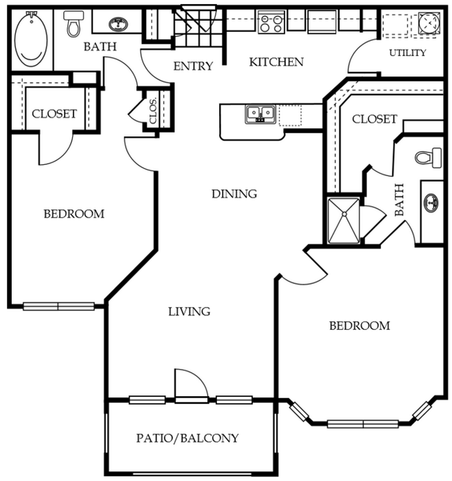 Floorplan - Lakeside at La Frontera