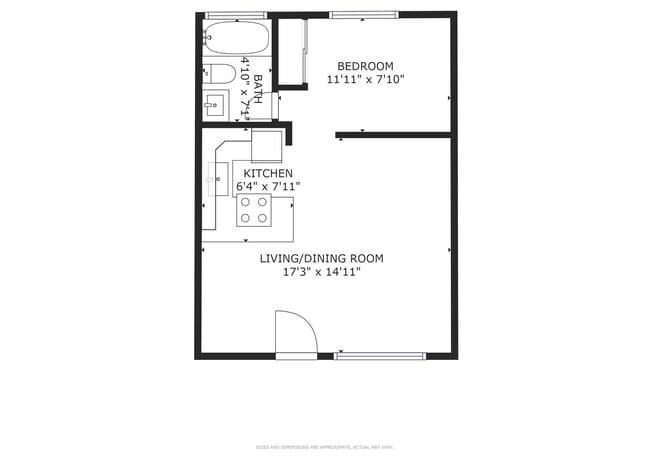 Building Photo - Fully remodeled studio apartment in gated community!