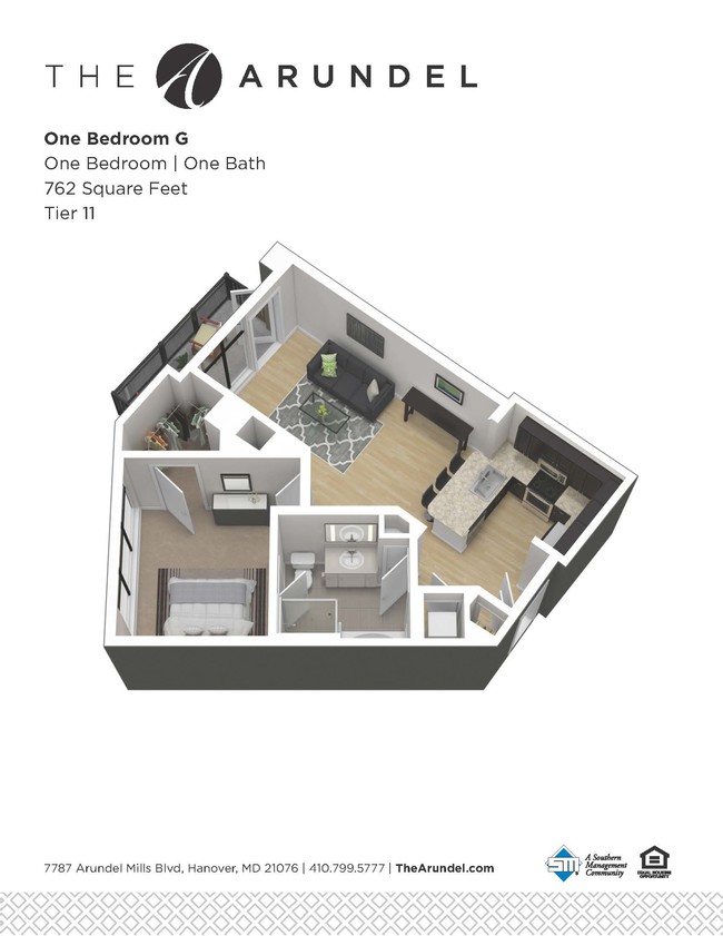 Floorplan - The Residences at Arundel Preserve