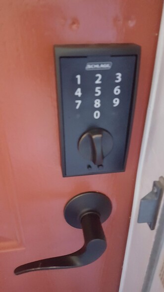 Keyless entry - 358 Pearl Street