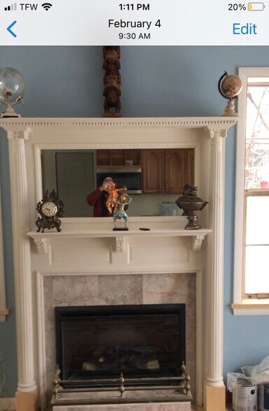 Remote control electric fireplace - 37 Bernard St