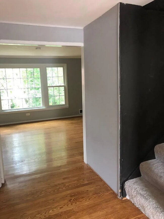 Dining Room Looking at Hallway (Drywall separation) - 1420 Deerfield Ln