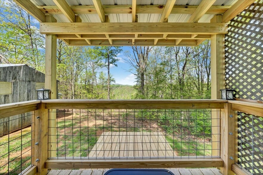 Mountain Views from back porch - 1004 Rock Castle Ln SE