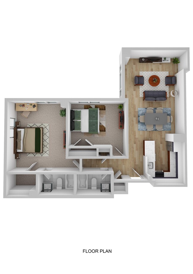 Floorplan - Ship's Watch Apartments