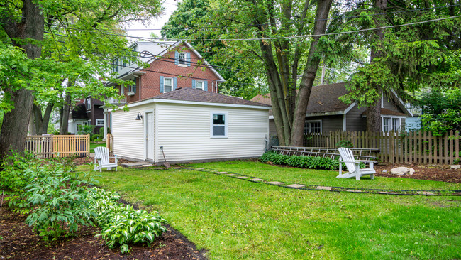 backyard and garage - 1231 Grant St