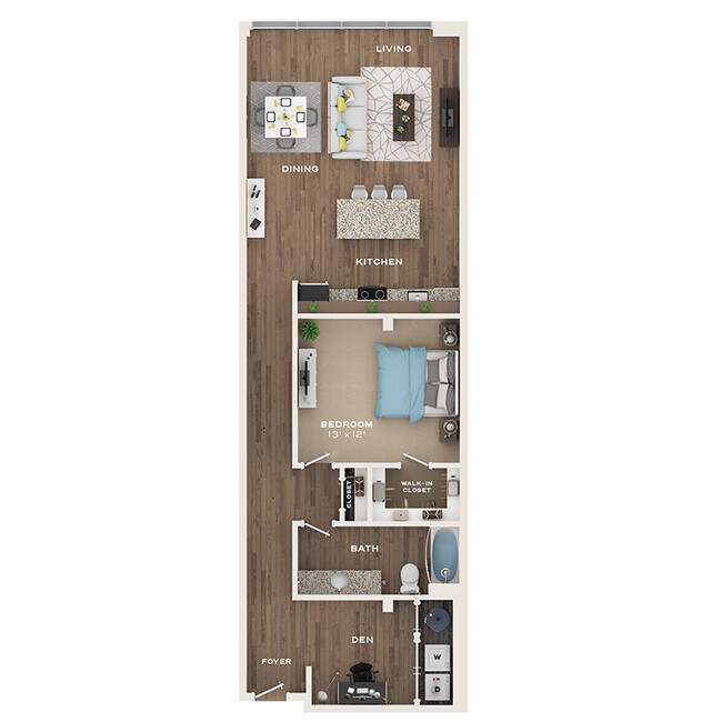 Floorplan - The Row on Merchant