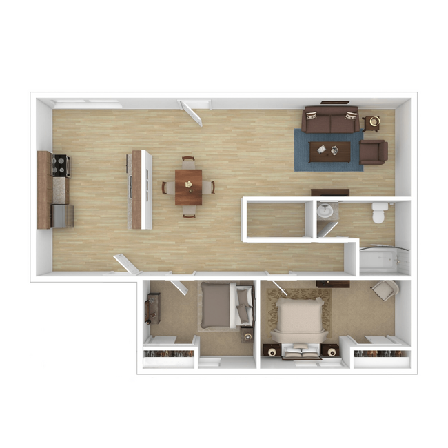 Floorplan - Farisswood Apartments