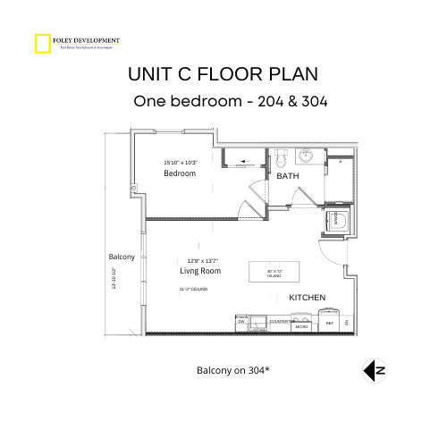 PLAN C - 04 - 1BR - Asano on Ivy