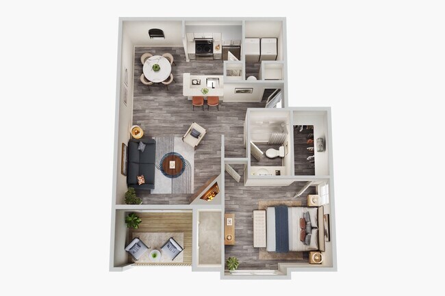 A1 - 1 Bed 1 Bath - Rise Avalon