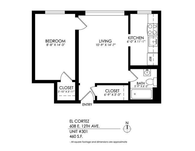 Floorplan - El Cortez