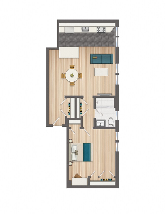 Floorplan - Serenade Apartments