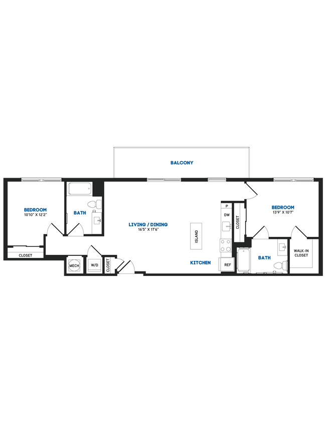 Floorplan - The Chase at Bryant Street