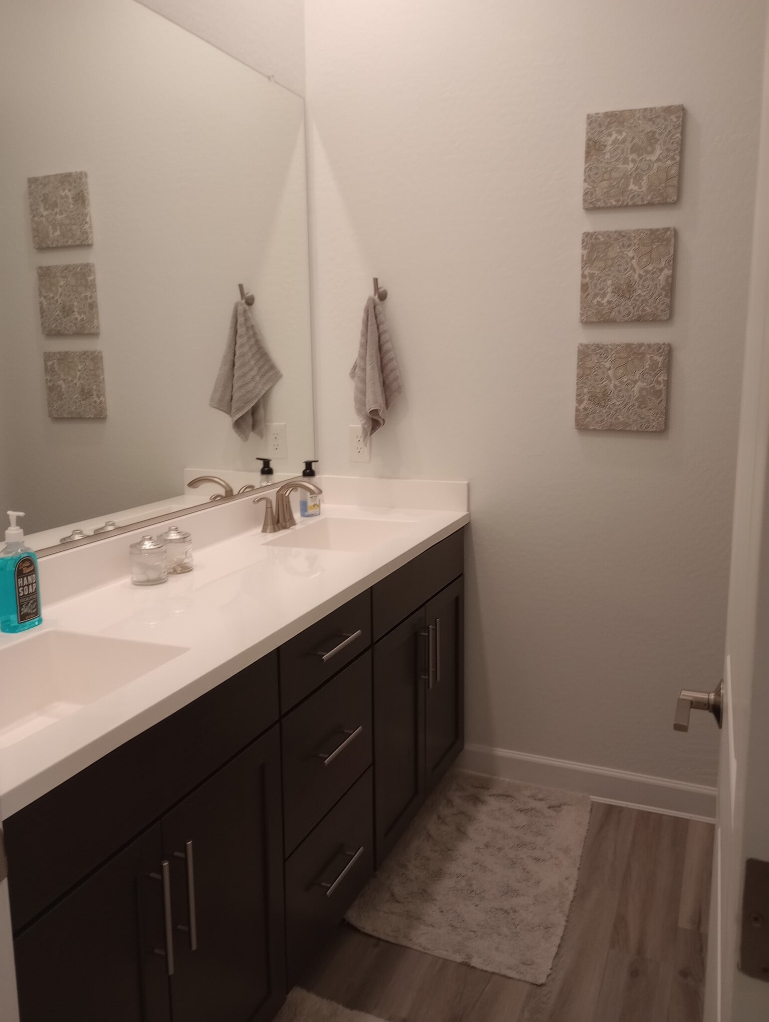 Guest Bath - dual vanities - separate shower/stool space - 522 S 197th Ln