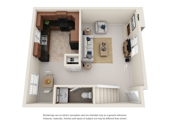 Floorplan - Palm Villa Townhome