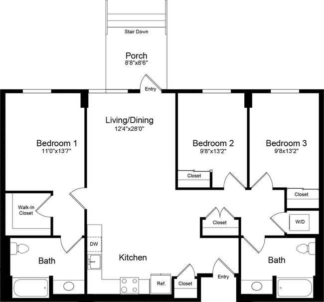 Floorplan - 855 Brannan