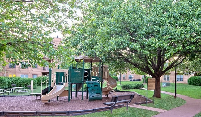 Kids playground areas within the community - Shenandoah Crossing Apartment Homes