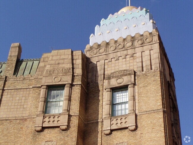 View looking up from the Crockett Street Bridge - Casino Club