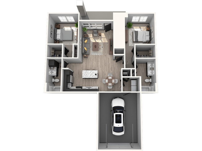 Floorplan - The Towne at Northgate